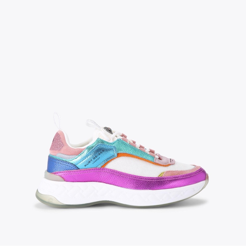 KENSINGTON SNEAKER KURT GEIGER LONDON Women, Size 7 Brand New